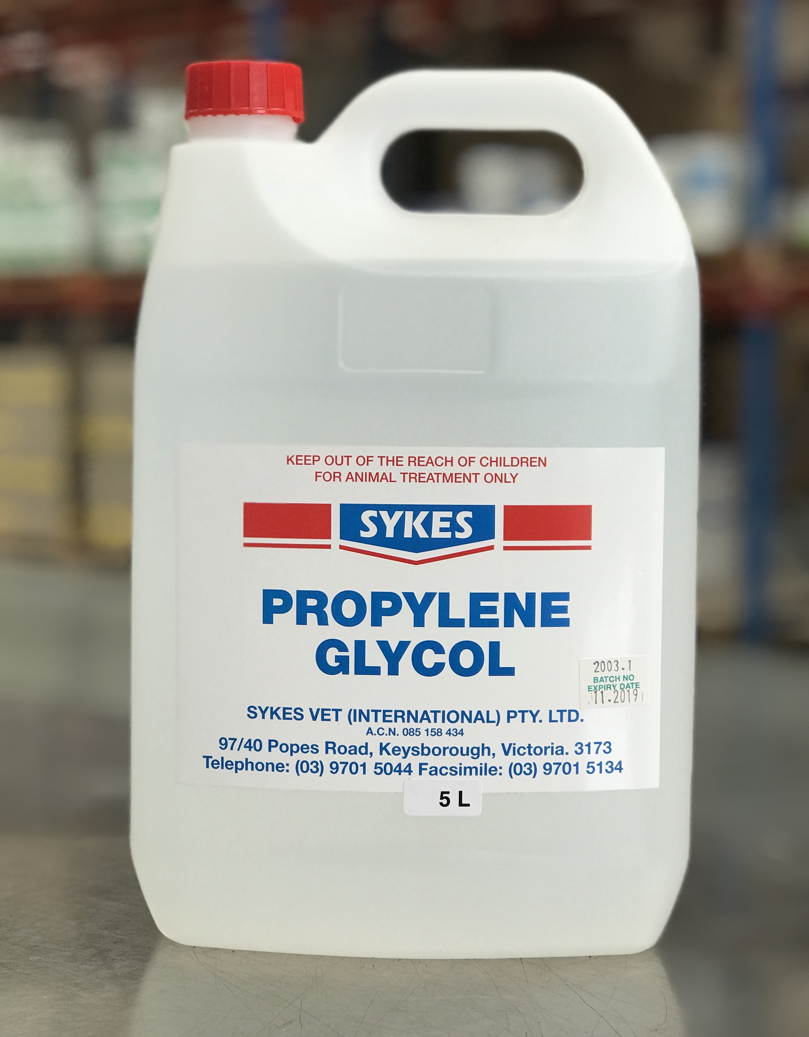 Sykes Propylene Gycol